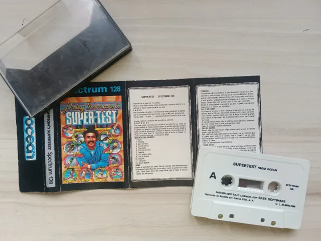 Super Test Daley Thompson - Spectrum