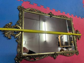 Espejo Barroco con Consola Mármol Rosa