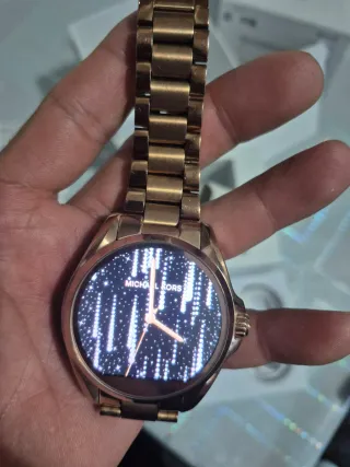 Reloj Michael Kors Smartwatch Dorado
