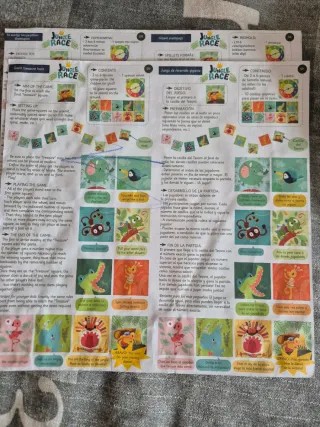 Juego de mesa Jungle Race Lilliputiens +3 años