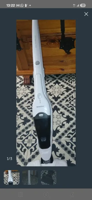 Aspiradora Silvercrest 16V