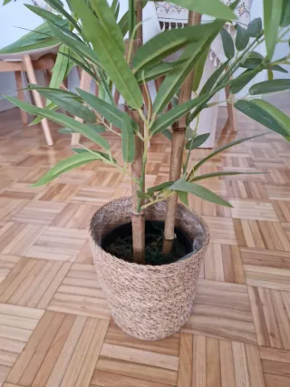 Planta Bambú Artificial Decoración