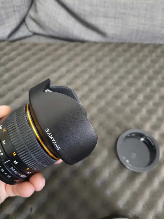 Samyang 14mm f/2.8 ED AS IF UMC Objetivo