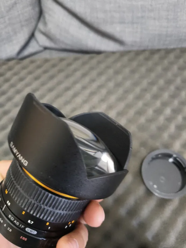 Samyang 14mm f/2.8 ED AS IF UMC Objetivo