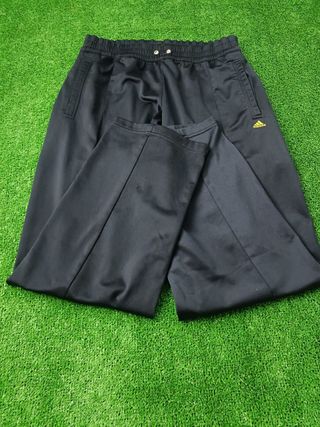 Pantalon Adidas Color Azul y Amarillo Talla S.