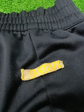 Pantalon Adidas Color Azul y Amarillo Talla S.