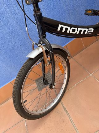 Bicicleta pieghevole Moma Light 20 Nera