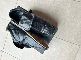 Bambas piel Massimo Dutti negras