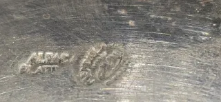 Champanera Alpaca Plata Francesa Siglo XX sellada