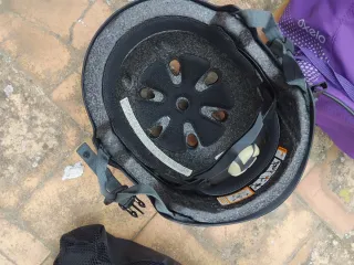 Patines Decathlon con protección y casco