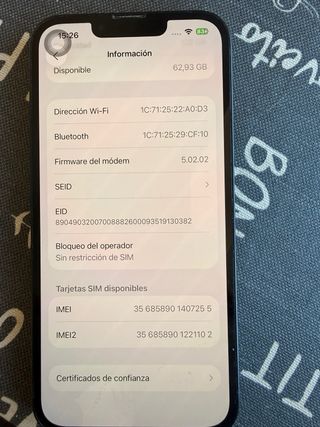 iPhone 13 128GB Azul