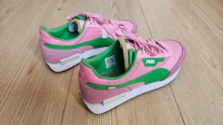 Zapatillas Puma Rosa y Verde