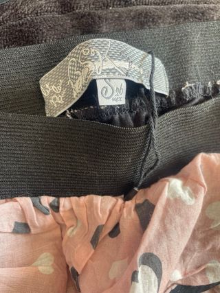 Falda BSK mini volantes corazones