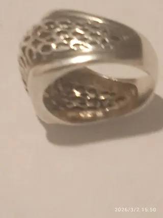 Sortija vintage de Plata