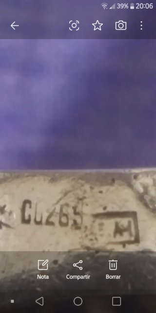 Sortija vintage de Plata