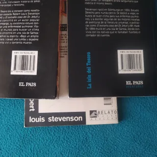 3 libros de Robert Louis Stevenson