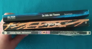 3 libros de Robert Louis Stevenson