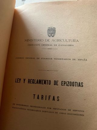 Veterinaria, boletínes/libro