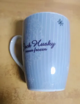 Taza Husky Porcelana Diseño Divertido