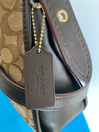 Bolso piel/tela Coach