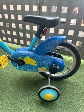 Bicicleta Infantil Ocean 14 Azul Btwin