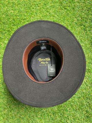 Sombrero Brixton Negro/Marrón