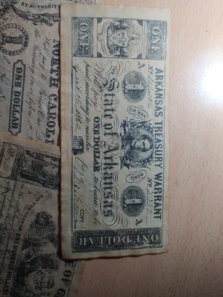 Colección Réplicas Billetes Confederados