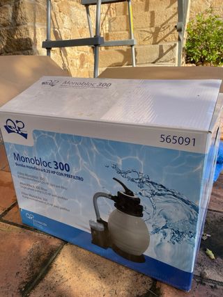 Filtro arena bomba Monobloc 300 (piscina d regalo)