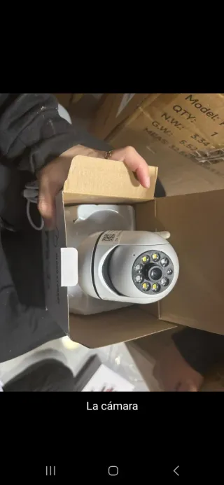 Cámara de seguridad WiFi