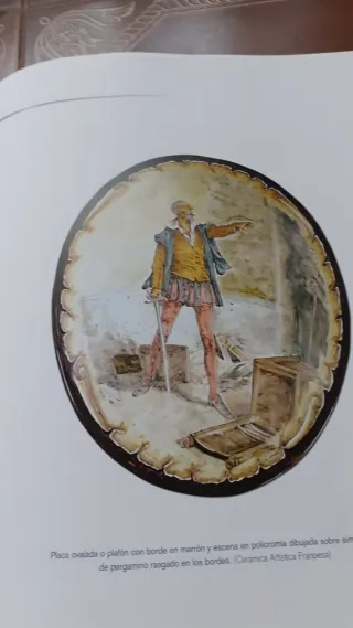 Libro El Quijote en la cerámica. Talavera de la R.