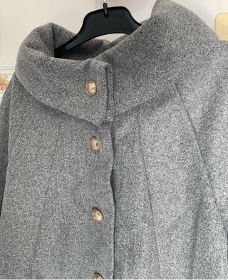 Abrigo gris sin estrenar Talla XL