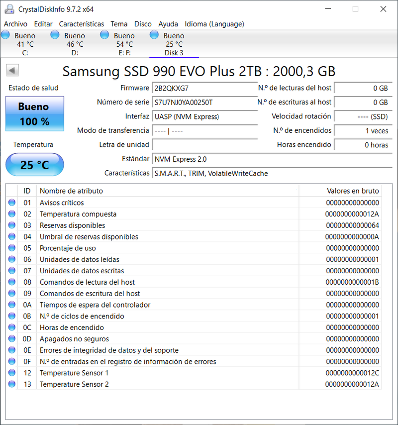 Samsung 990 EVO Plus 2TB NVMe SSD NUEVO afbeelding 2