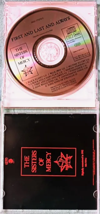 The Sisters of Mercy First and Last cd