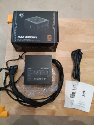 Fuente Alimentación MSI MAG A550BN 550W Bronce