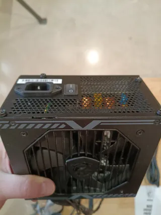 Fuente Alimentación MSI MAG A550BN 550W Bronce