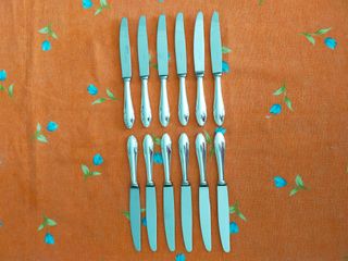 Cubertería Meneses Bañada en Plata