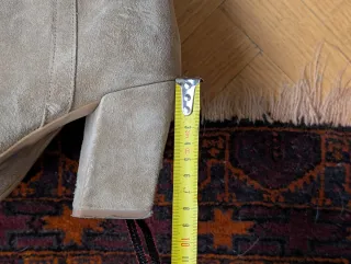 Botas Zara Ante Beige Talla 41