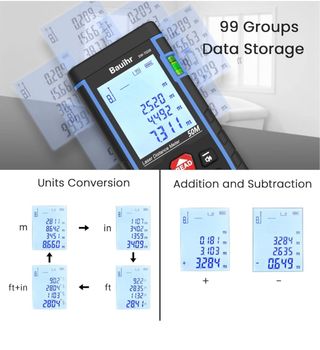 Bauihr Medidor Láser 50m