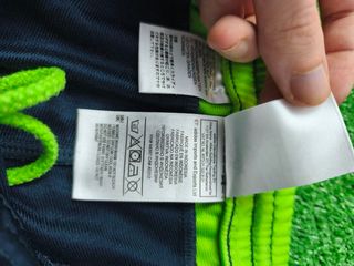 Pantalon Adidas Color Azul, Verde y Blanco Talla S