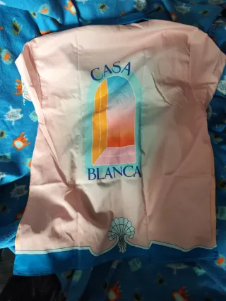 Conjunto naranja y azul