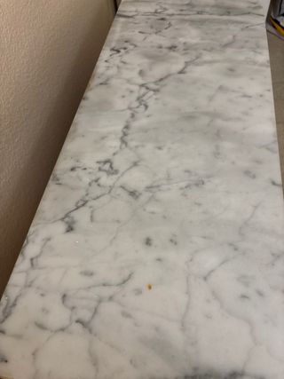 Mueble Taquillon Entrada Madera y Mármol