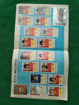 Album cromos Panini FUTBOL 87