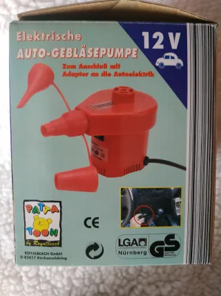 Inflador Coche 12V Auto Gebläsepumpe
