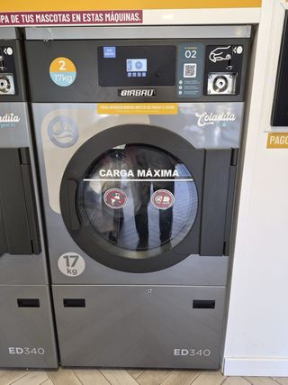 Secadora Industrial para lavandria. 17kgr.
