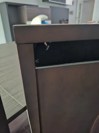 Mueble salón, mesa comedor y mesita centro