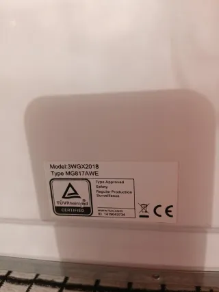 Microondas Balay 3WGX2018