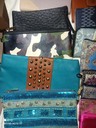 Lote de Carteras y Monederos