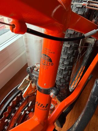 Bicicleta Monty Naranja 24