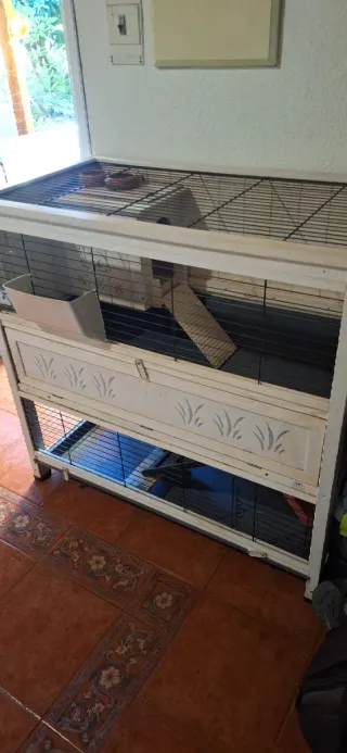 Jaula grande para conejo