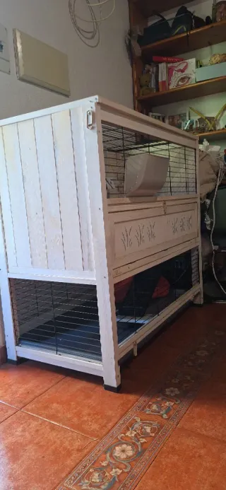 Jaula grande para conejo